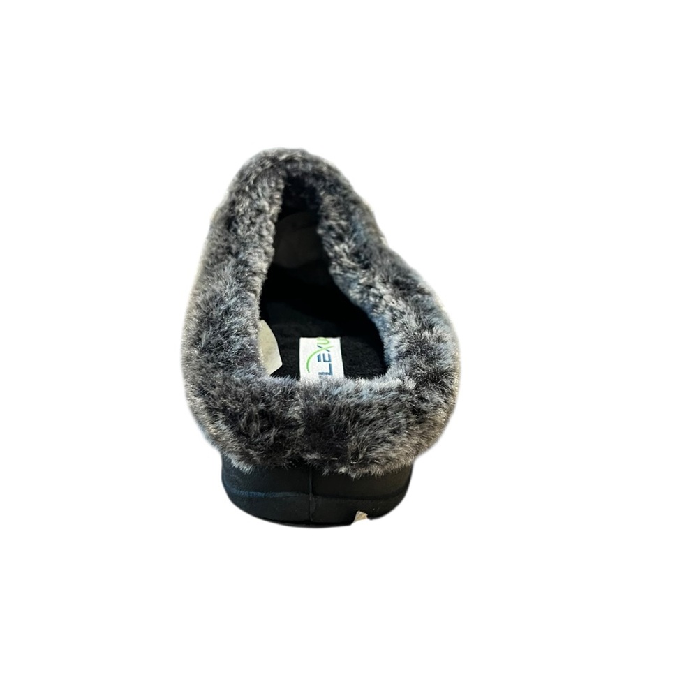 Flexus by Spring Step NEW Sleeper Black Quilted Women’s Slipper SZ 5 - Picture 4 of 8